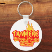 タンペレホットウィングキーチェーン キーホルダー (正面)