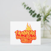 タンペレ熱翼はがき ポストカード (スタンド正面)