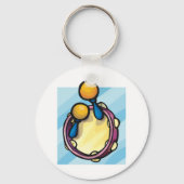 タンボリンとマラカスキーチェーン キーホルダー (裏面)