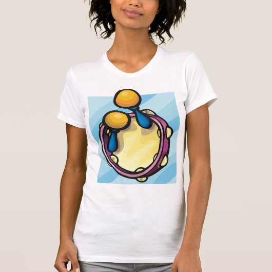タンボリンとマラカスTシャツ Tシャツ (正面)