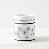 タンポポが付いている感動的なマグ コーヒーマグカップ (中央)