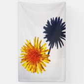 タンポポとシャドーのbnrcnm 横断幕 (縦)