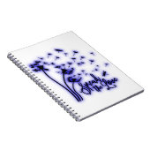 タンポポとトンボの愛を広める ノートブック (右側)