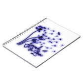 タンポポとトンボの愛を広める ノートブック (左側)