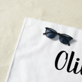 タンポポとトンボの愛を広める ビーチタオル (インサイチュ)