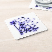 タンポポとトンボの愛を広める ペーパーコースター (アングル)