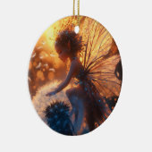 タンポポと美しい太陽の妖精 セラミックオーナメント (右)