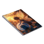 タンポポと美しい太陽の妖精 ノートブック (右側)