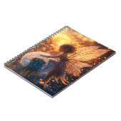 タンポポと美しい太陽の妖精 ノートブック (左側)