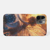 タンポポと美しい太陽の妖精 Case-Mate iPhoneケース (裏面(横))