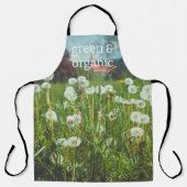 タンポポのある夏草地 エプロン (正面)