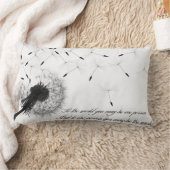 タンポポのインスピレーションの腰神経の枕13" x 21 " ランバークッション (ブランケット)