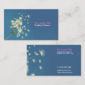 タンポポのウェディングプランナーの名刺 名刺 (正面/裏面)