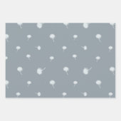 タンポポのギフトラップセット ラッピングペーパーシート (正面2)