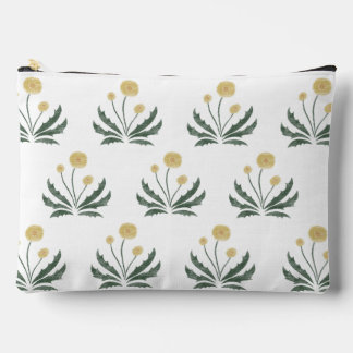 タンポポのジッパーパウチ – 大 アクセサリーポーチ