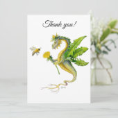 タンポポのドラゴン-サンキューカード サンキューカード (スタンド正面)