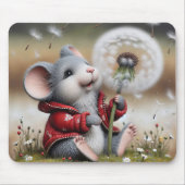 タンポポのネズミ マウスパッド (正面)