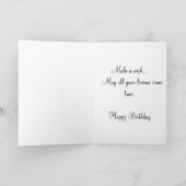 タンポポのバースデー・カード カード (内部)