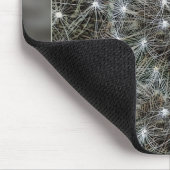 タンポポのパフの回転 マウスパッド (コーナー)