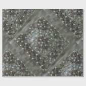 タンポポのパフの回転 ラッピングペーパー (フラット)