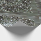 タンポポのパフの回転 ラッピングペーパー (角)