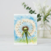 タンポポのポストカード ポストカード (スタンド正面)