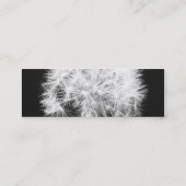 タンポポの名刺 スキニー名刺 (裏面)