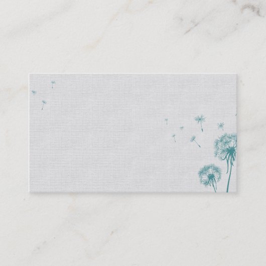 タンポポの名刺 名刺 (正面)