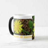 タンポポの変形させるマグ モーフィングマグカップ (正面左)