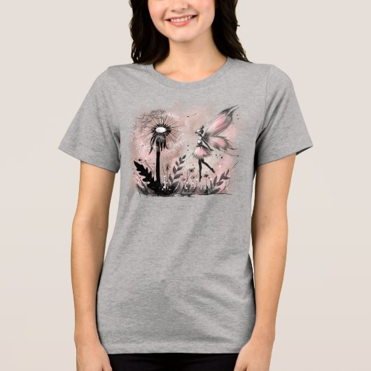 タンポポの妖精 トライブレンドＴシャツ (正面)