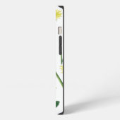 タンポポの庭の模様 iPhoneケース (左側面)