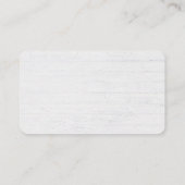 タンポポの木が黒い猫 名刺 (裏面)