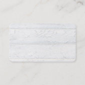 タンポポの木の上に黒い猫 名刺 (裏面)