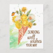 タンポポの祈り ポストカード (正面)