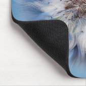 タンポポの種のラディバグ マウスパッド (コーナー)