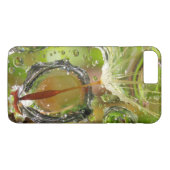 タンポポの種の水滴、カリフォルニア Case-Mate iPhoneケース (裏面(横))