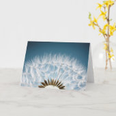 タンポポの種 カード (黄色い花)