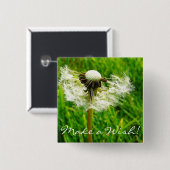 タンポポの種 缶バッジ (正面&裏面)