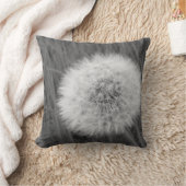 タンポポの綿毛の装飾用クッション クッション (ブランケット)