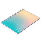 タンポポの背景 ノートブック (左側)