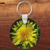タンポポの花 キーホルダー (正面)