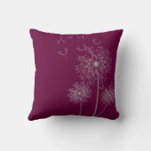 タンポポの花 クッション (裏面)