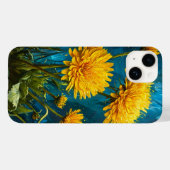 タンポポの花 モダン お花のデザイン Case-Mate iPhoneケース (裏面 (横))