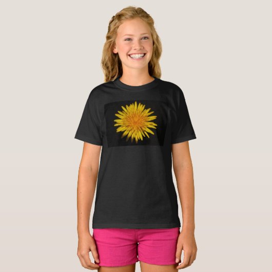 タンポポの花 Tシャツ (正面フル)