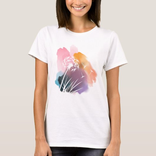 タンポポの花Tシャツ Tシャツ (正面)