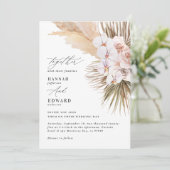 タンポポの草のヤシの葉の蘭の素朴モダンな (スタンド正面)