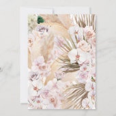 タンポポの草のヤシの葉の蘭の素朴モダンな (裏面)