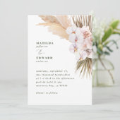 タンポポの草のヤシの葉の蘭の素朴モダンな (スタンド正面)