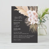 タンポポの草のヤシの葉の蘭の素朴モダンな (スタンド正面)