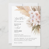 タンポポの草のヤシの葉の蘭の素朴モダンな (正面)